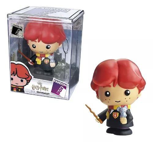 Imagem de Boneco Ron Weasley Fandom Box Expositor Acrílico Decorativo - Lider