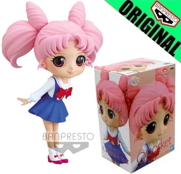 Imagem de Boneco Sailor Moon Eternal Chibiusa Q Posket Bandai Banpresto - 045557236878