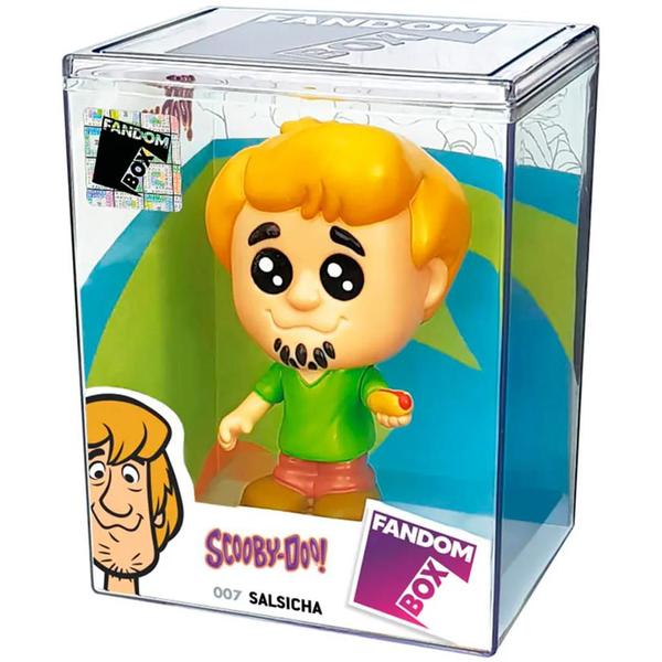 Imagem de Boneco Salsicha Scooby Doo Fandom Box Colecionável 11cm - Líder Brinquedos