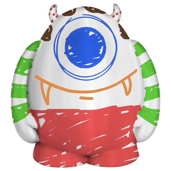 Boneco Sam Pedagogico 12 cm De Pintura Com Canetinhas Lavavel Para Bebes - Samba Toys Imagem de Boneco Sam Pedagogico 12 cm De Pintura Com Canetinhas Lavavel Para Bebes - Samba Toys