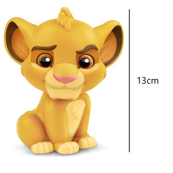 Imagem de Boneco Simba Fofo Disney 13cm Rei Leão Vinil Minimals Baby