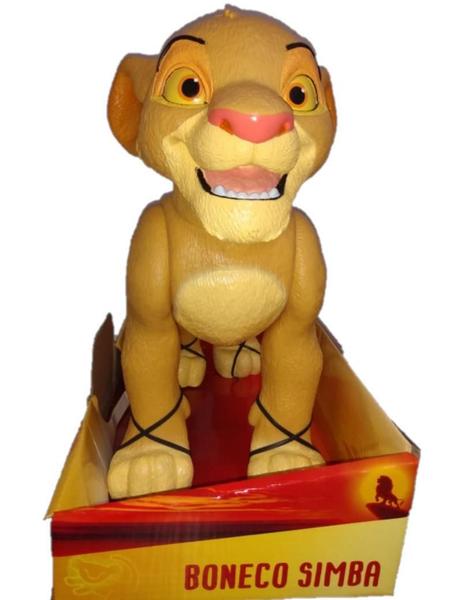 Imagem de Boneco Simba Gigante 55 Cm Articulado O Rei Leão Mimo