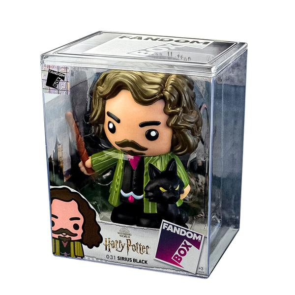 Imagem de Boneco Sirius Black Harry Potter Fandom Box 031 Colecionavel Decorativo 10cm Expositor Acrilico - Lider Brinquedos