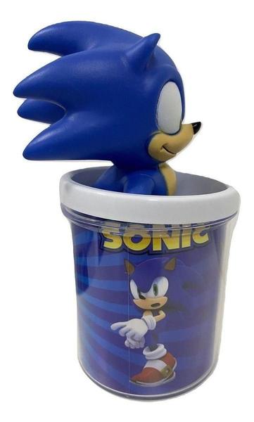 Imagem de Boneco Sonic Azul Clássico Figure + Caneca Personalizada