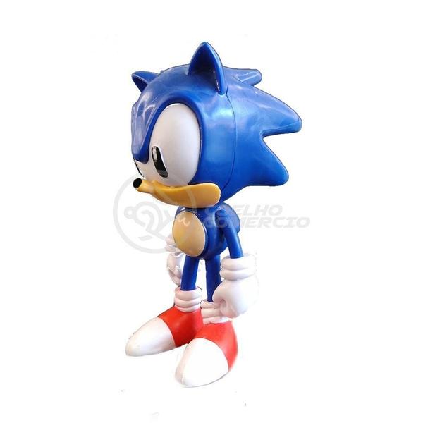 Imagem de Boneco Sonic Grande Personagem Jogo De Videogame