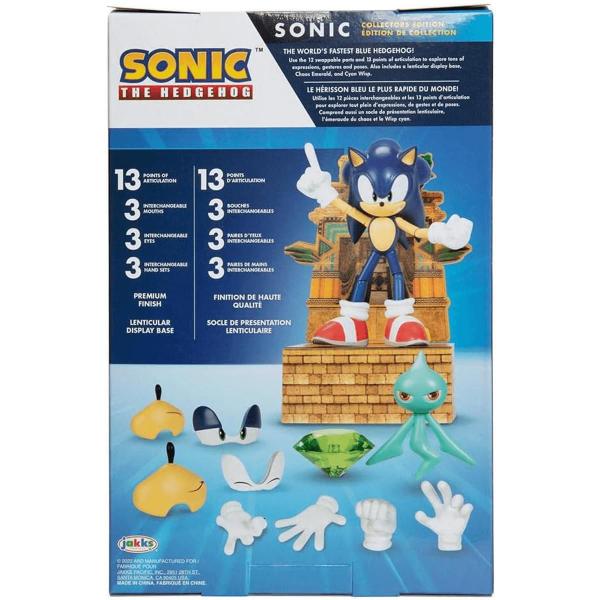 Imagem de Boneco Sonic Modern Edição Colecionável com 12 Peças Candide