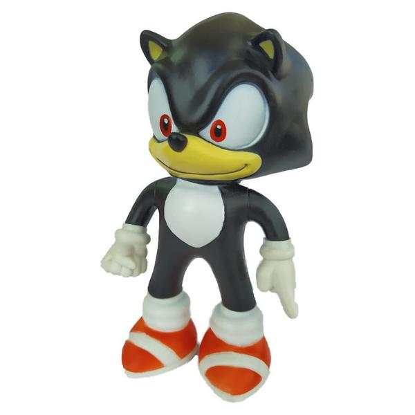 Imagem de Boneco Sonic Preto Collection Com Caneca Personalizada