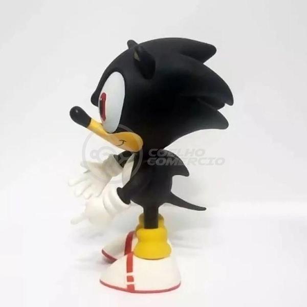 Imagem de Boneco Sonic Preto Grande Super Size 23Cm - Sonic