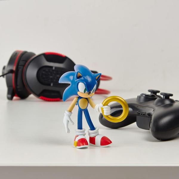 Imagem de Boneco Sonic The Hedgehog Action Figure Montável 10cm