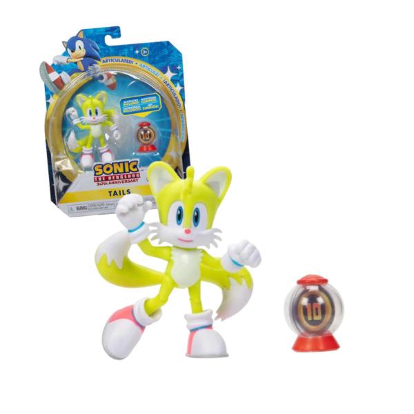 Imagem de Boneco Sonic The Hedgehog Articulado 10cm Tails