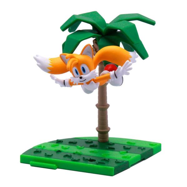 Boneco Sonic The Hedgehog Craftables Constructibles Tails Just Toys - 787790981060 Imagem de Boneco Sonic The Hedgehog Craftables Constructibles Tails Just Toys - 787790981060