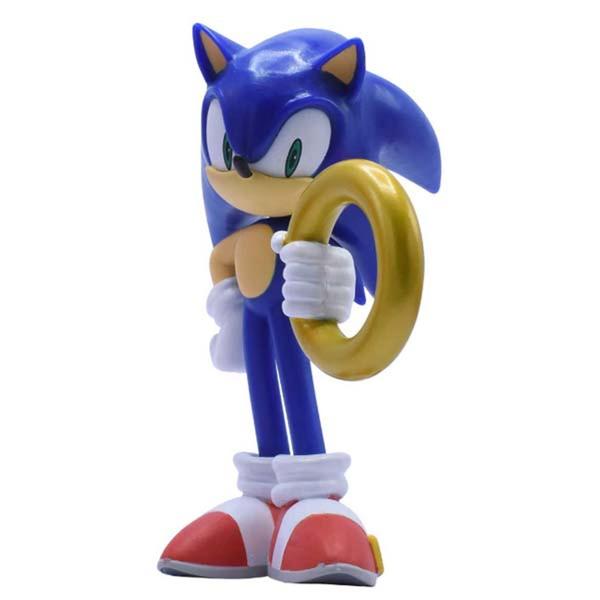 Imagem de Boneco Sonic The Hedgehog Sonic Esmeralda Anel Just Toys