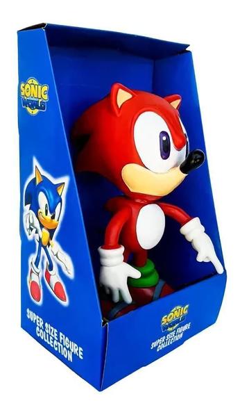 Imagem de Boneco Sonic Vermelho Knuckle Grande 25Cm