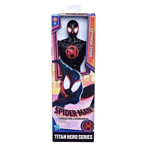 Boneco Spider-Man Figura 12P Titan Miles Morale F5643 Hasbro Imagem de Boneco Spider-Man Figura 12P Titan Miles Morale F5643 Hasbro