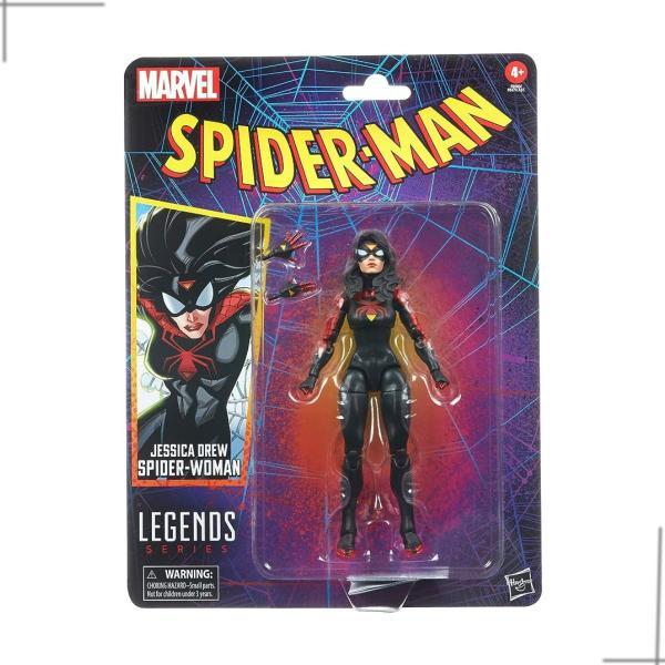 Imagem de Boneco Spider Man Jessica Drew Marvel Legends - Hasbro F6569