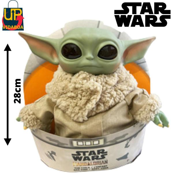 Imagem de Boneco Star Wars - Baby Yoda Premium de 28cm