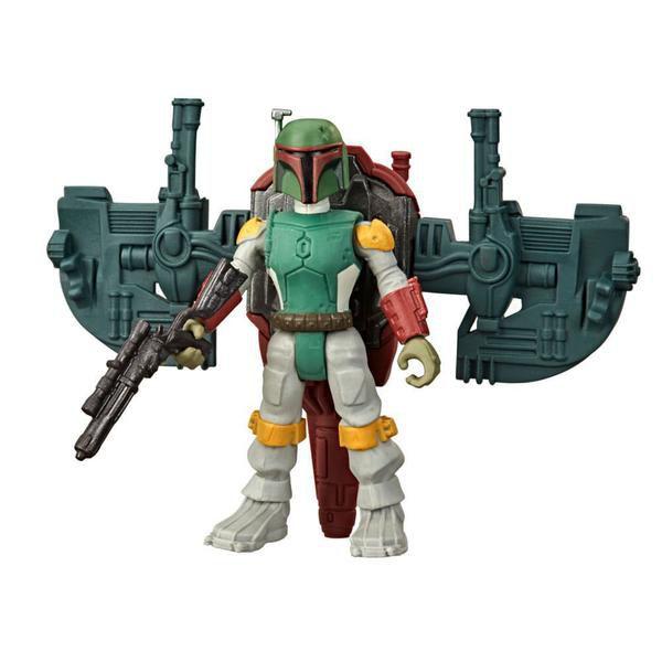 Imagem de Boneco Star Wars Boba Fett 6cm + Veiculo Star Wars Marvel Hasbro E9600