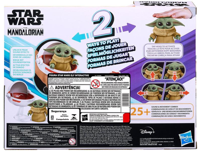 Imagem de Boneco Star Wars Grogu The Child com Acessórios - Hasbro