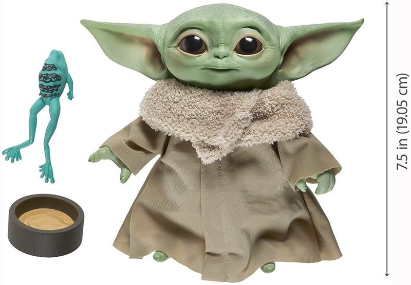 Imagem de Boneco Star Wars Mandalorian The Child Baby Yoda C/ Som 19cm