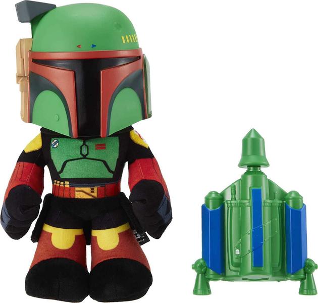 Imagem de Boneco Star Wars Pelucia Boba Fett - Mattel Hhc61