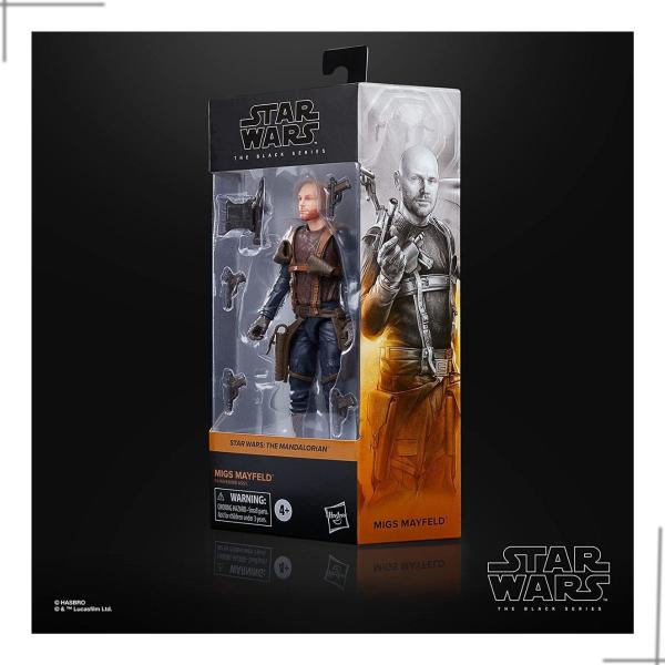 Imagem de Boneco Star Wars The Black Series Migs Mayfeld Hasbro F4360