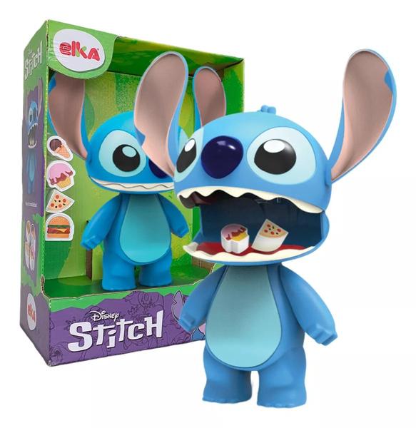 Imagem de Boneco Stich Articulado 24 Cm Abre A Boca Elka - 1288