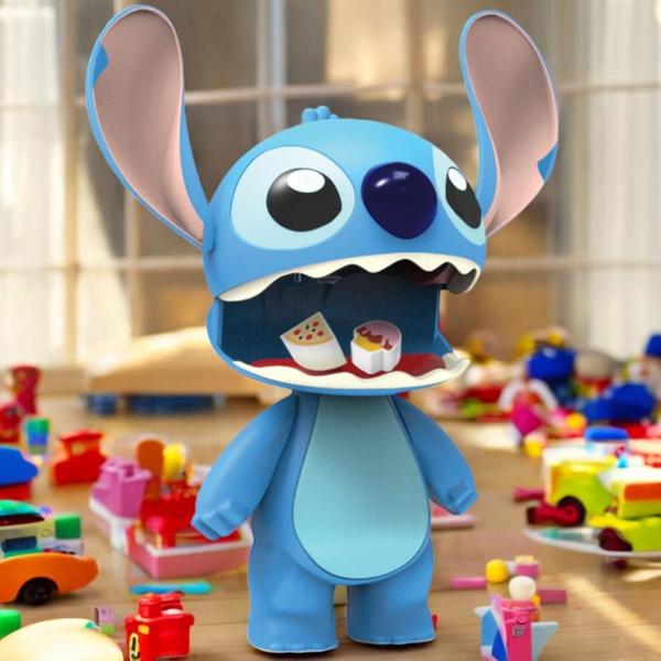 Imagem de Boneco Stitch Com Comidinha Brinquedo Infantil Disney