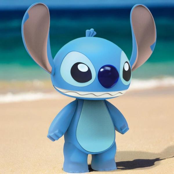 Imagem de Boneco Stitch Com Comidinha Brinquedo Infantil Disney