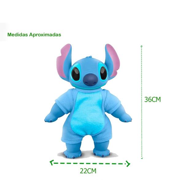 Imagem de Boneco Stitch Com Roupinha Baby Corpo Macio Moderno Divertido