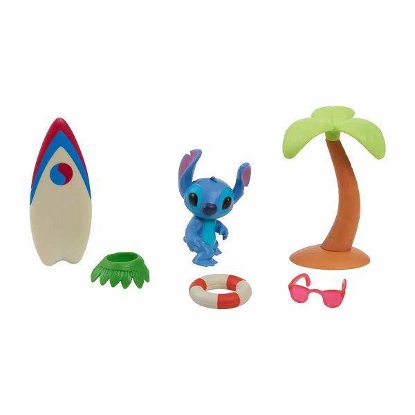 Imagem de Boneco STITCH de 5CM com Acessorios HANG TEN STITCH SUNNY 3990