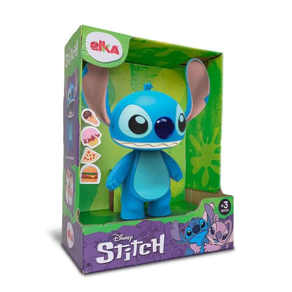 Boneco Stitch Ou Angel 25cm Original Disney Elka Articulado Abre E Fecha A Boca Crianças +3 Anos Imagem de Boneco Stitch Ou Angel 25cm Original Disney Elka Articulado Abre E Fecha A Boca Crianças +3 Anos