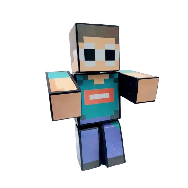 Imagem de Boneco Streamers - George 25cm - Minecraft - Algazarra