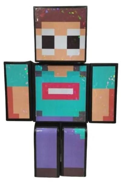 Imagem de Boneco Streamers - George - Minecraft - Algarra 3.03.1200