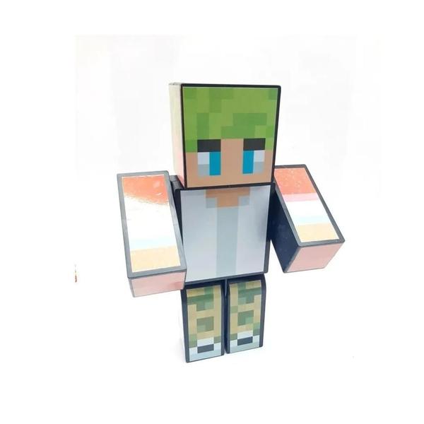 Imagem de Boneco Streamers - Tommy 25cm - Minecraft - Algazarra