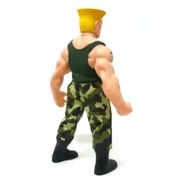 Imagem de Boneco Street Fighter Colecionável Brinquedo 43cm Guile