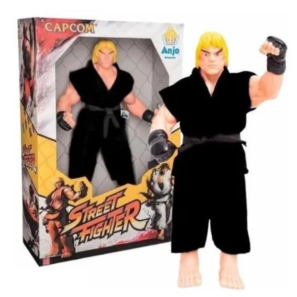 Imagem de Boneco Street Fighter Colecionável Brinquedo Criança 30cm