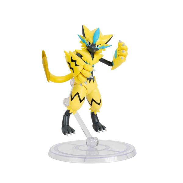 Imagem de Boneco Super Articulado Zeraora de 15cm - Pokémon