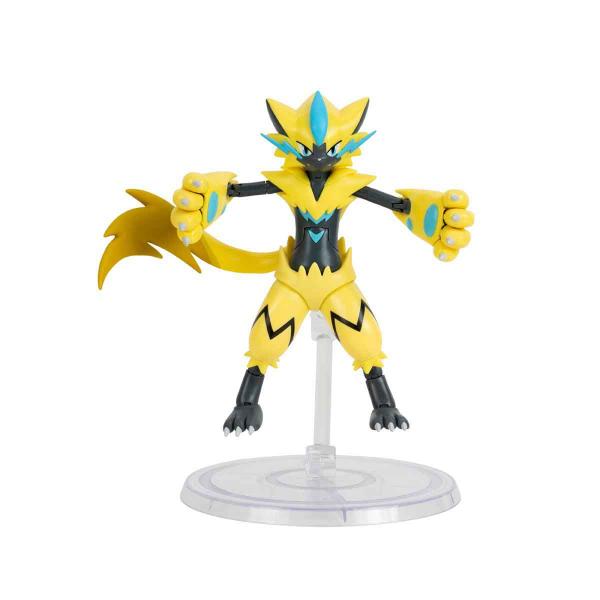 Imagem de Boneco Super Articulado Zeraora de 15cm - Pokémon