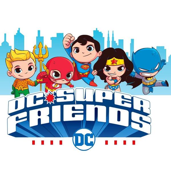 Imagem de Boneco Super Friends Dc Comics De Vinil No Ovo Colecionável - Lider Brinquedos