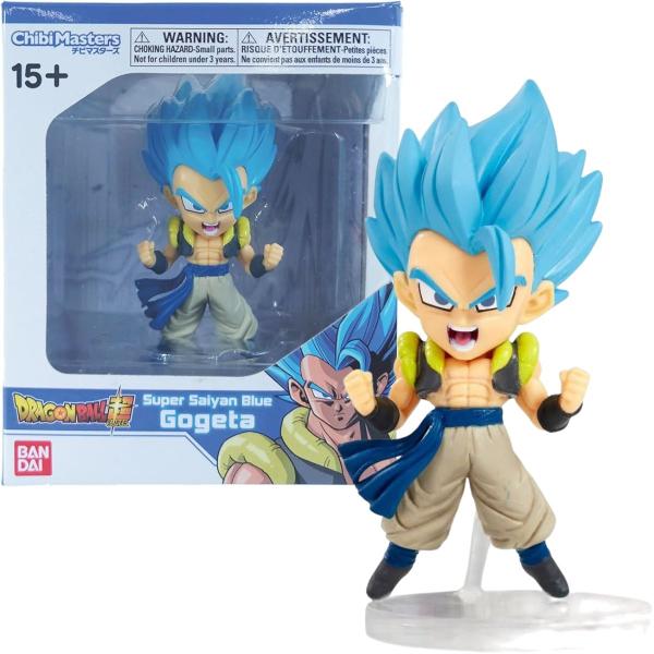 Imagem de Boneco Super Gogeta de Dragon Ball Chibi Masters - F0105-4 Fun