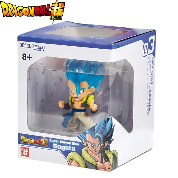 Imagem de Boneco Super Gogeta de Dragon Ball Chibi Masters - F0105-4 Fun