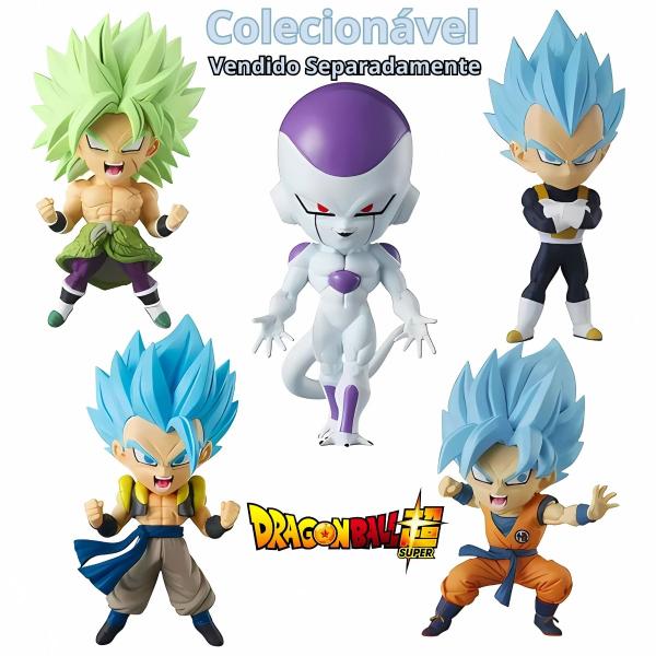 Imagem de Boneco Super Gogeta de Dragon Ball Chibi Masters - F0105-4 Fun