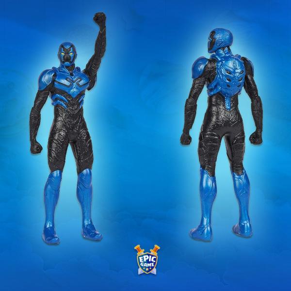 Imagem de Boneco Super Herói Figura de Ação Besouro Azul DC 15 cm