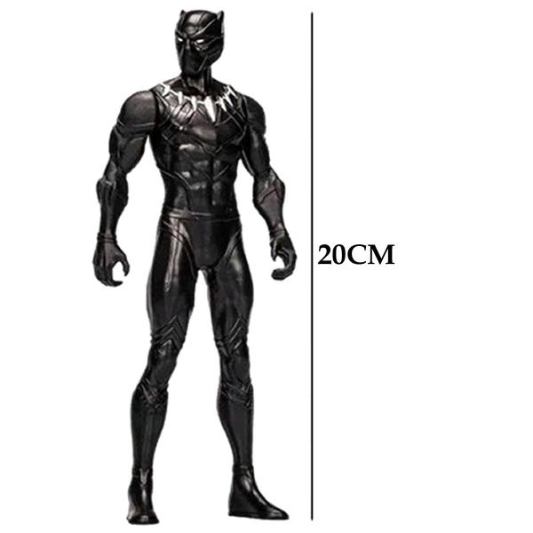 Imagem de Boneco Super Herói Homem de Ferro e Pantera Negra Expression