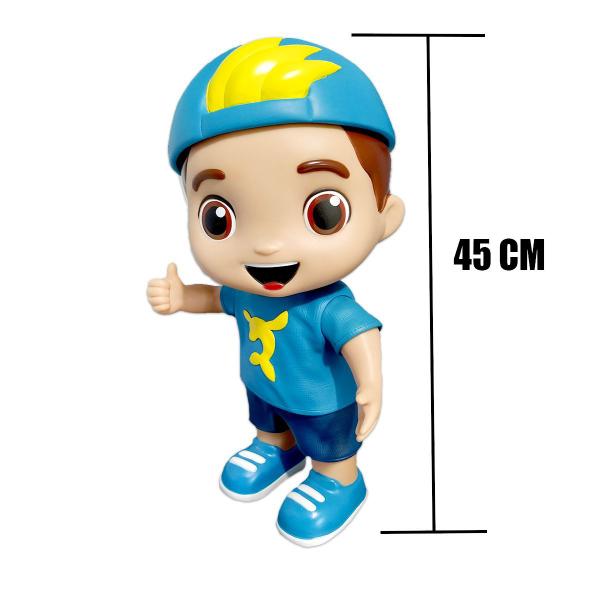 Imagem de Boneco Super Luccas Neto Infantil de 45 cm articulado