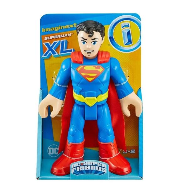 Imagem de Boneco Super-man Grande Dc Super Friends Imaginext - Mattel