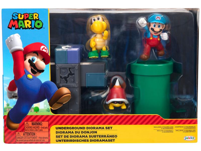 Imagem de Boneco Super Mario 3 Unidades Candide