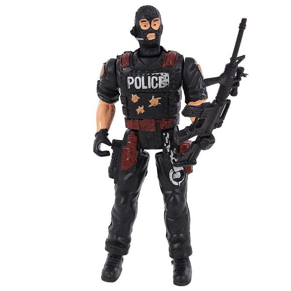 Imagem de Boneco Super Policial 16 Cm Altura - Ação E Aventura