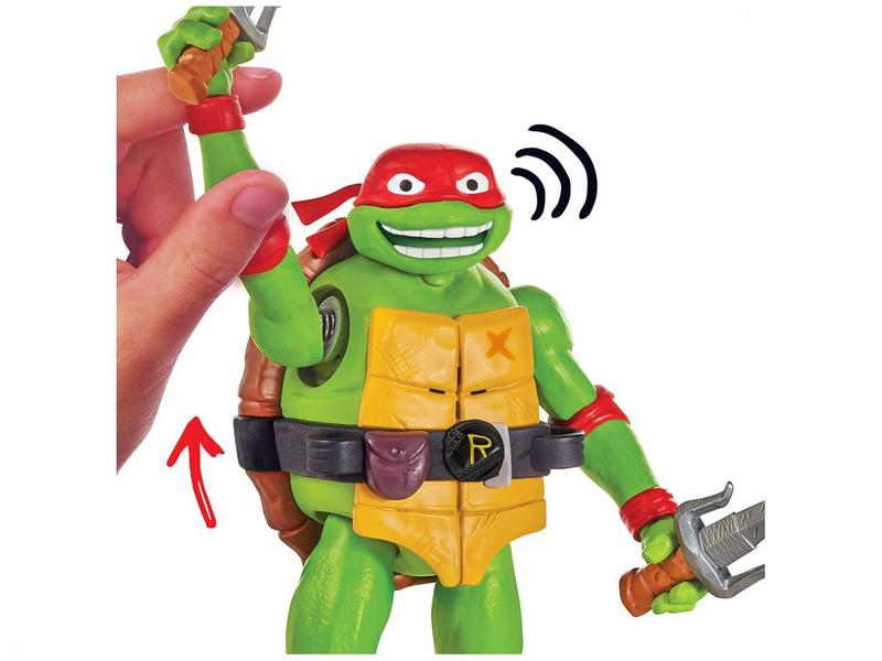 Imagem de Boneco Tartarugas Ninja Caos Mutante Leonardo