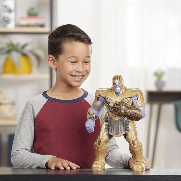 Imagem de Boneco Thanos Avengers End Game  Punho Poderoso - Hasbro